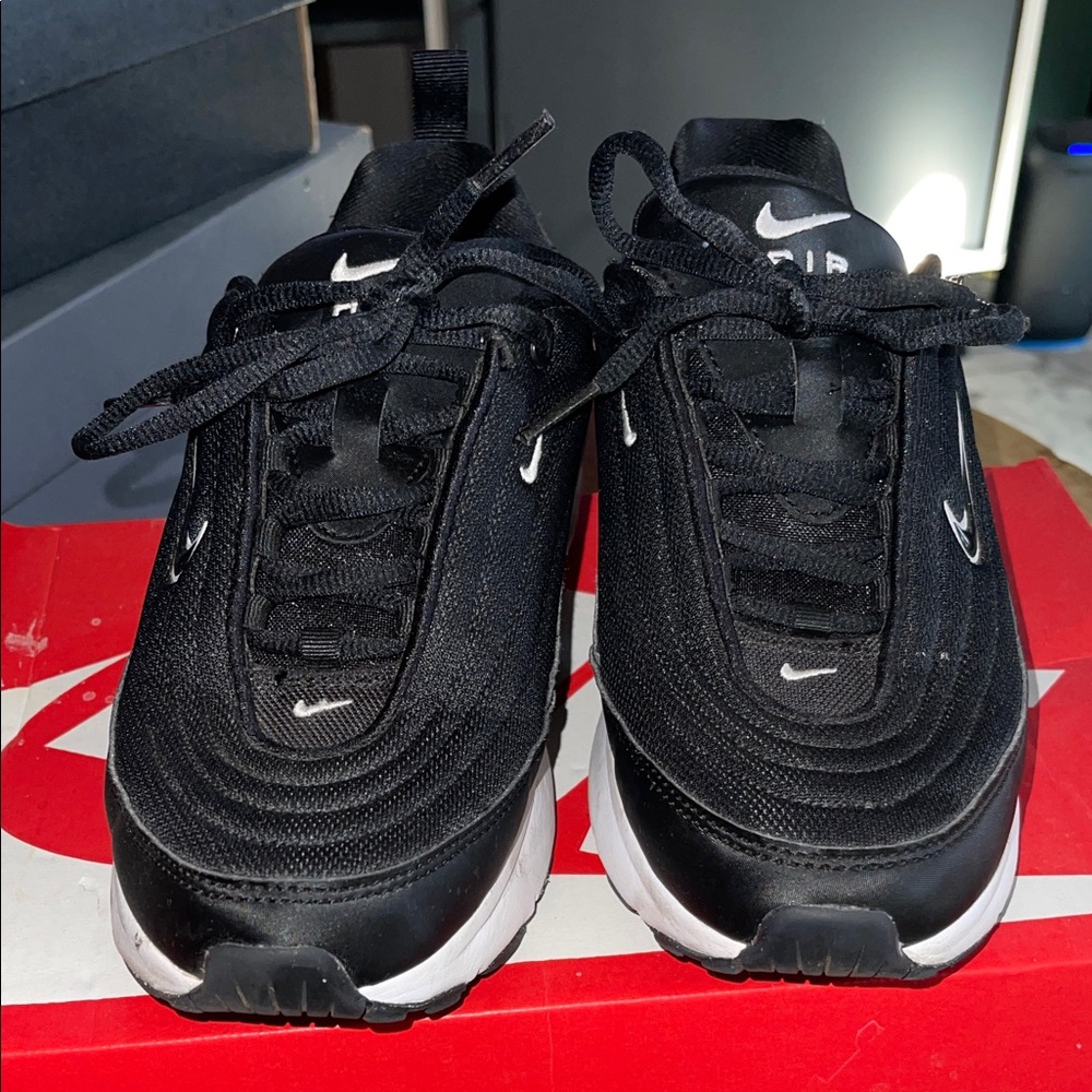 Nike Black and White Air Max Sneakers